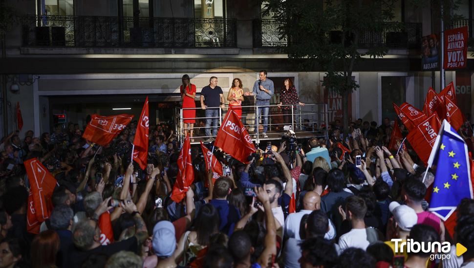 Pedro Sánchez: "Somos muchos más los que queremos que España siga avanzando y así seguirá siendo"