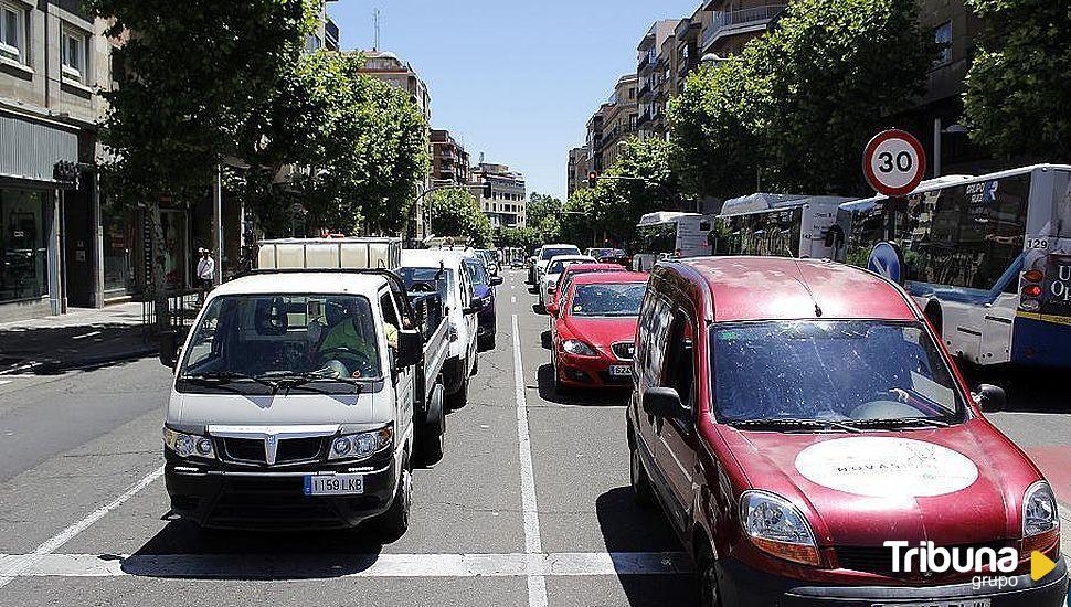 El 36% del parque automovilístico de Salamanca no dispone de etiqueta medioambiental