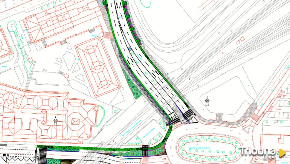 Obras en el Túnel de la Televisión y Avenida de los Comuneros: Peatones y bicis ganan espacio y accesibilidad 