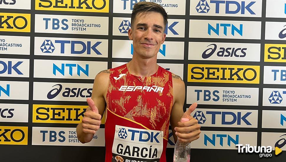 Mario García Romo, a por medalla en la final del Mundial de Atletismo en Budapest