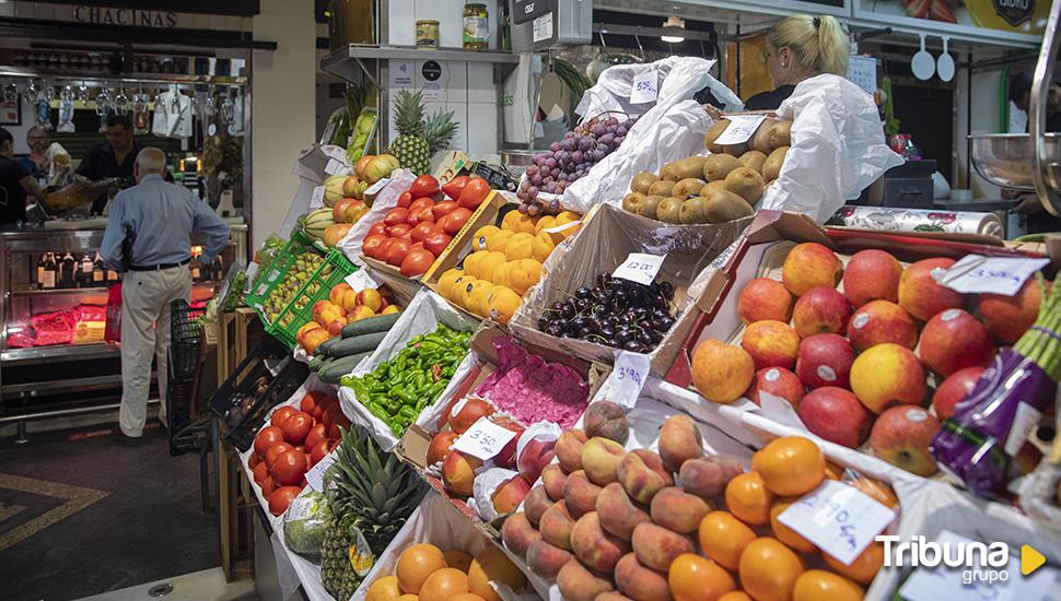 El IPC repunta hasta el 2,4% en Castilla y León, con un alza del 10,8% de los alimentos