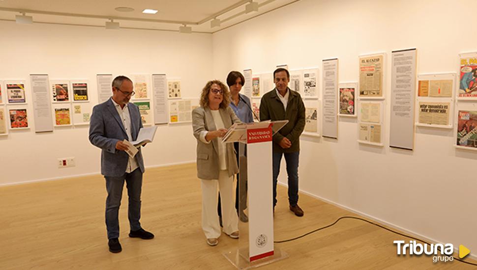 El catálogo de la exposición 'Lengua y política' de la USAL recorre las palabras de la Transición