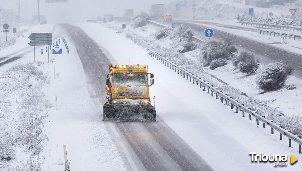 Castilla y León, en alerta amarilla por nevadas