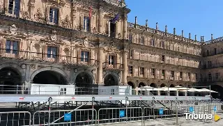 El PSOE demanda actualizar el reglamento municipal de uso de la Plaza Mayor ante su "sobreexplotación"