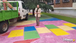 La plazoleta entre la calle Villalar y Juan Padilla mejora su imagen tras las obras de acondicionamiento