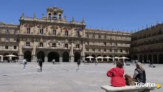 El Ayuntamiento de Salamanca abre sus puertas a los visitantes el primer lunes de mes, desde el 7 de octubre