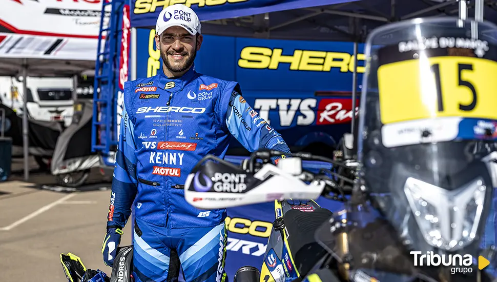 El salmantino Lorenzo Santolino apura la preparación para el Dakar con el Rally du Maroc