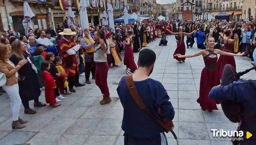 La música puso el cierre a la Feria Medieval de Ciudad Rodrigo