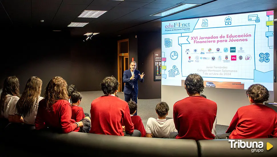 Los alumnos salmantinos de secundaria se forman en educación financiera 