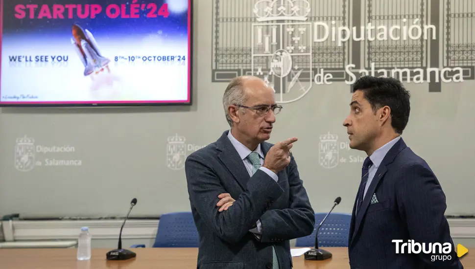 La Diputación de Salamanca renueva su compromiso con Startup Olé 2024 con una aportación de 30.000 euros 