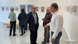 'Arte figurativo', la muestra de acuarelas que puede visitarse en el CMI Julián Sánchez 'El Charro'