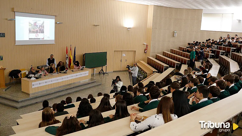 Fundaneed tiende la mano a los escolares salmantinos con una serie de talleres sobre salud mental