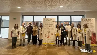 'Inés y las bacterias' llega al  hospital de Salamanca en forma de cuento y exposición