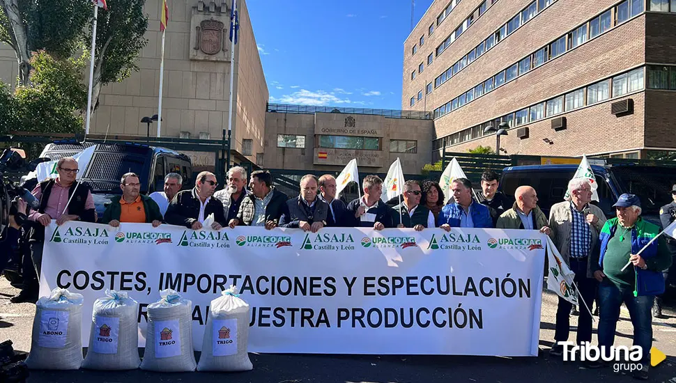 Los agricultores anuncian movilizaciones ante la "baja rentabilidad" del sector cerealista