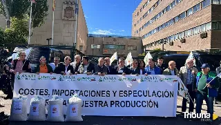 Los agricultores anuncian movilizaciones ante la "baja rentabilidad" del sector cerealista