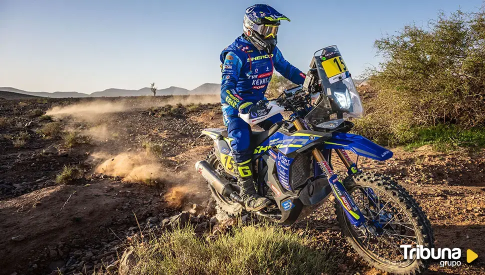 Santolino brilla y coge velocidad para el Dakar