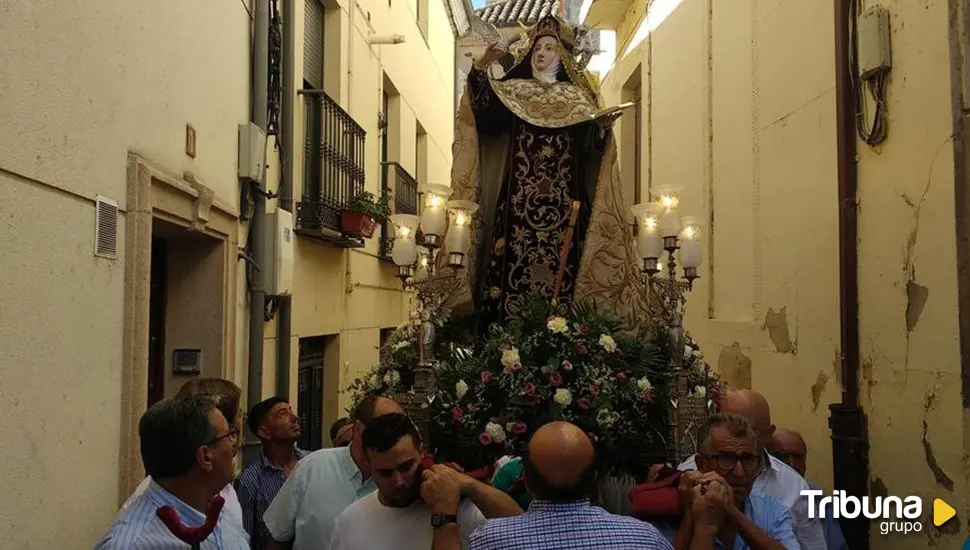 La Iglesia de Salamanca celebra a su patrona, Santa Teresa de Jesús: Actos religiosos en  Alba de Tormes y capital