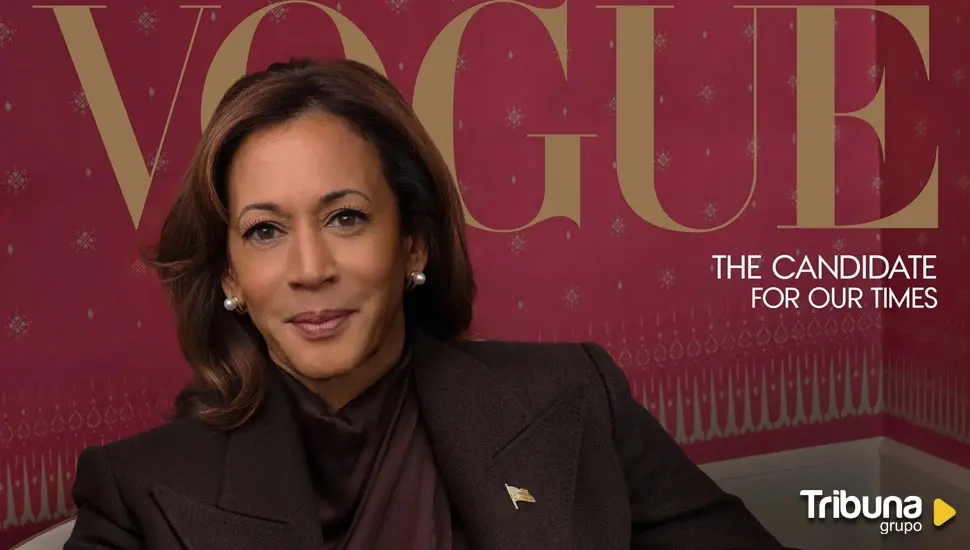 Vogue dedica la portada de octubre a Kamala Harris y se deshace en elogios