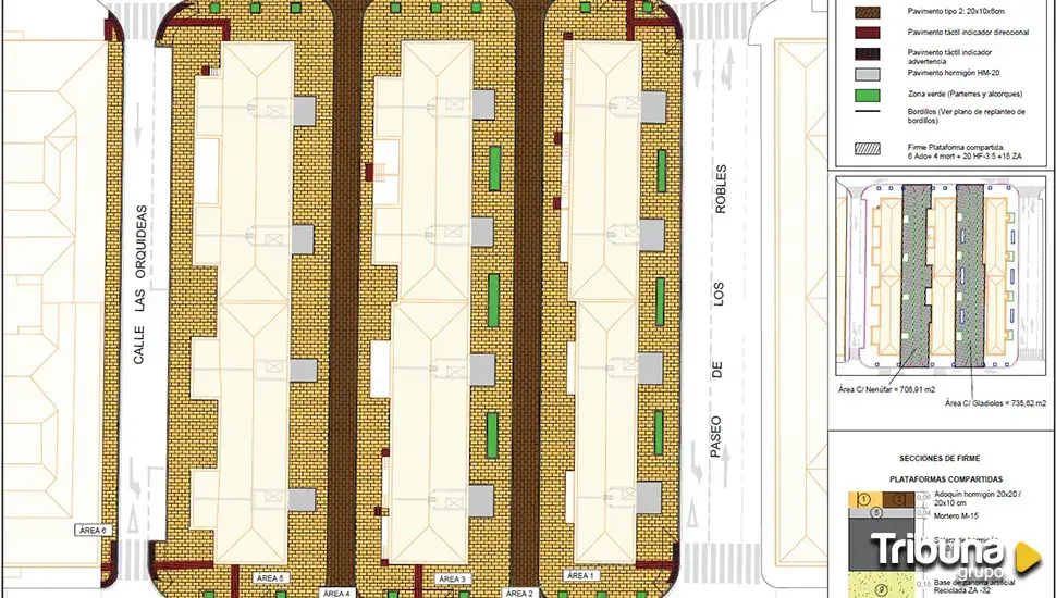 Licitada la obra de urbanización de las calles del Entorno Residencial de Rehabilitación de Gladiolos en Garrido