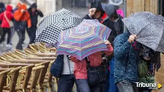 Los restos del huracán Leslie, ya como borrasca, pone en aviso amarillo a Salamanca y Ávila