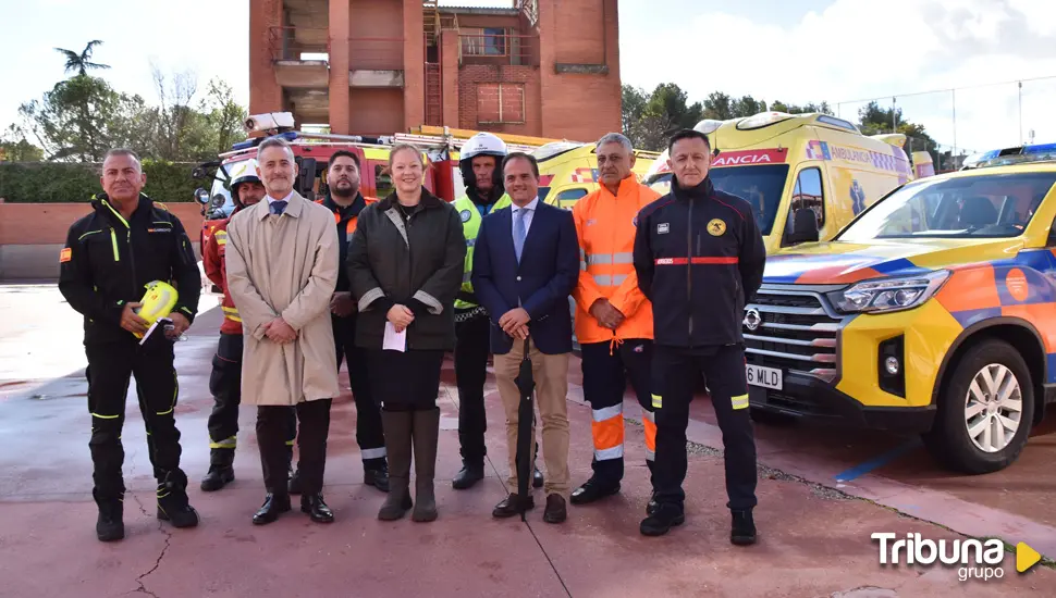 Clausura del curso multidisciplinar de formación transfronteriza celebrado en el parque de bomberos de Salamanca