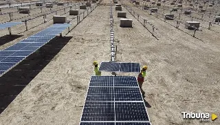 Primeros pasos de la gran planta solar que se va a levantar en Villarino de los Aires 