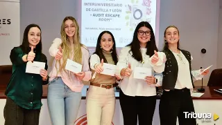 Cinco equipos de universidades de Castilla y León compiten en el primer certamen regional 'Audit Escape Room'