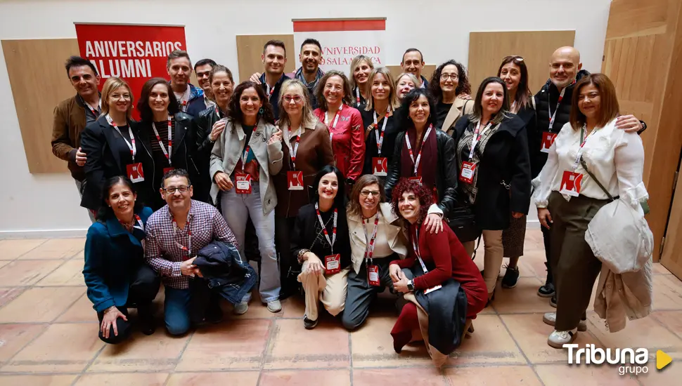 Antiguos estudiantes de la USAL celebran sus 20 y 25 años de graduación con Alumni 'Salamanca Finde'