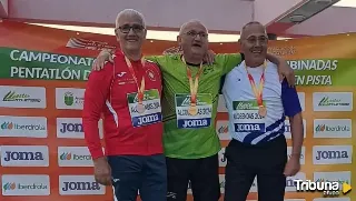 Medalla de plata salmantina en el Campeonato de España de la Milla: María del Pilar Martínez, segunda en F40