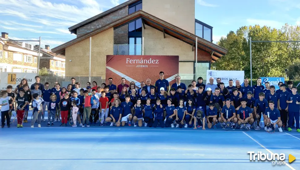 Arranca la Liga Provincial de Tenis con más de 100 jugadores de toda la provincia