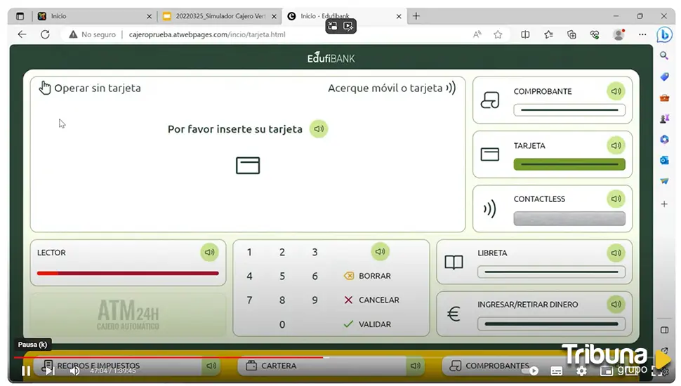 Edufinet desarrolla simuladores de cajero y app para favorecer la inclusión de las personas mayores