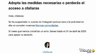 Instagram reabre la cuenta de Cristina Fallarás tras tres horas clausurada