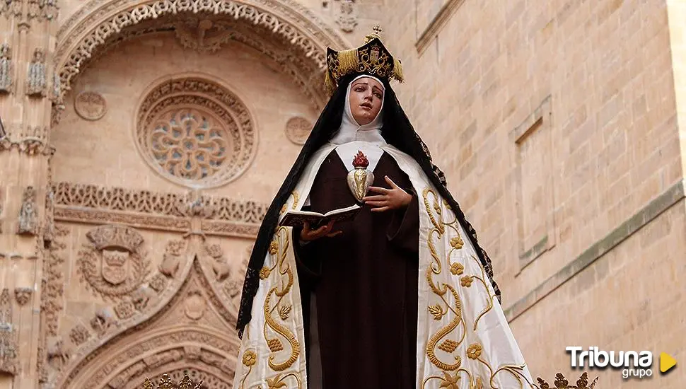 Procesión de Santa Teresa este domingo en Salamanca: horario y recorrido de la marcha