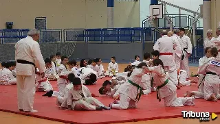 El judo salmantino muestra su fuerza