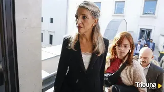 Yolanda Díaz reconoce que Sumar ha llegado "tarde" con el caso de Errejón