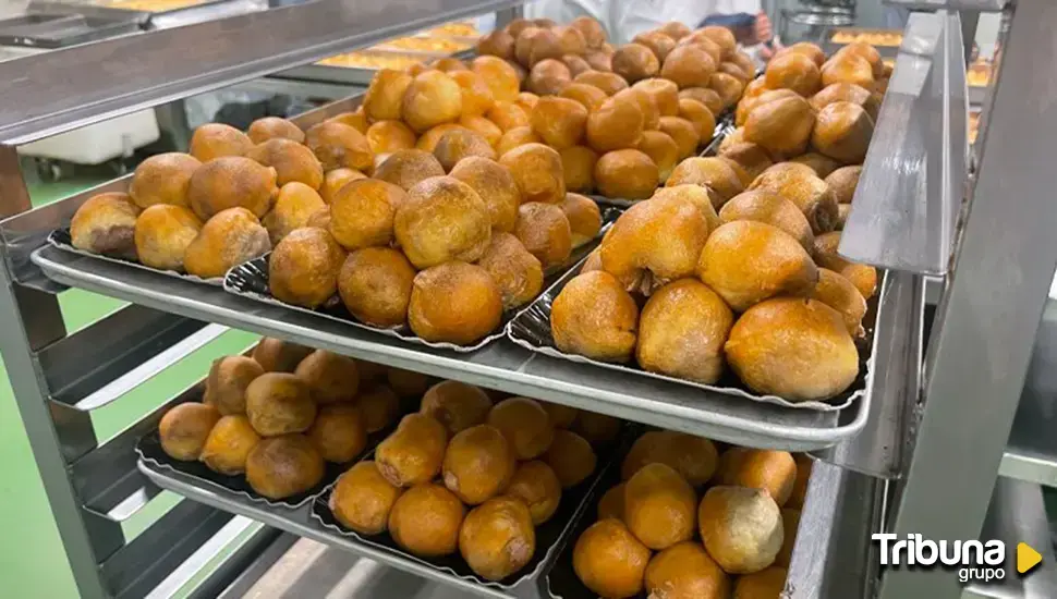 El Corte Inglés mantiene la tradición con más de 25.000 kilos de buñuelos de viento