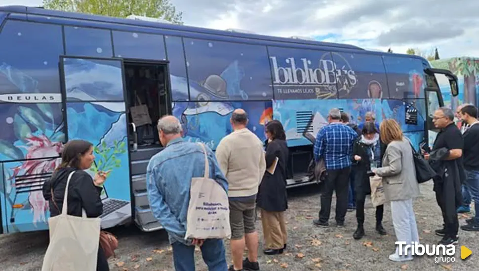 Los bibliobuses de la Diputación de Salamanca, presentes en el Congreso Nacional de Bibliotecas Móviles