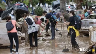 Los voluntarios, impactados: "Es la foto de una guerra; mires donde mires hace falta ayuda" 