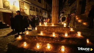 Velas, plegarias y ánimas: Mogarraz ilumina la Noche de las Almas Blancas