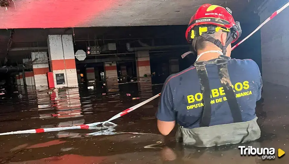 "Nuevos efectivos" del parque de bomberos de la provincia de Salamanca parten este martes hacia Valencia