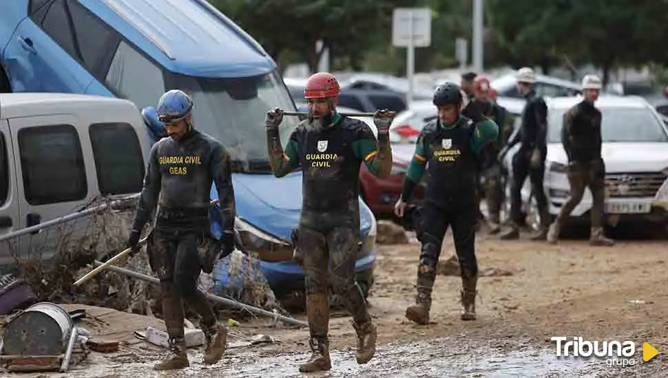 La Guardia Civil realiza más de 36.000 rescates en las zonas más devastadas por la DANA