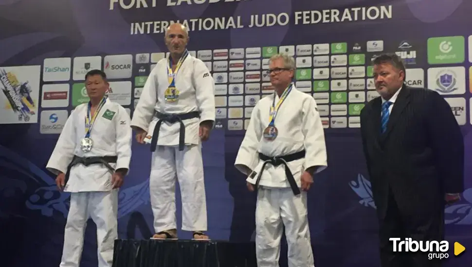 El salmantino Julio Vicente, preparado para lograr su segundo Mundial de judo de veteranos