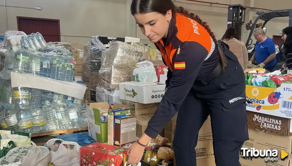 Solidaridad sin precedentes: Desde cada rincón de la provincia de Salamanca llega material para Valencia