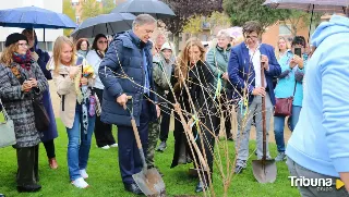 Un nuevo jardín en el barrio de Chamberí en homenaje a los ucranianos 