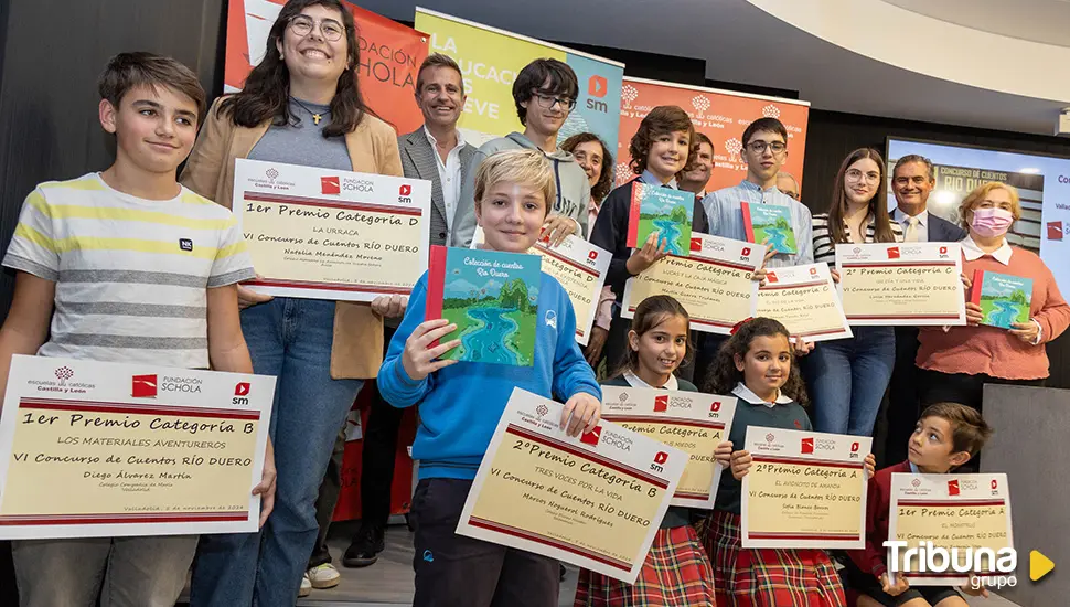 Dos alumnos salmantinos premiados en el Concurso de Cuentos Río Duero