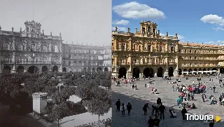 Salamanca, ayer y hoy a través de las 111 fotografías captadas hace siglo y medio y en la actualidad 