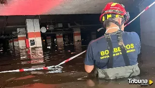 Terminan el drenaje del parking del Bonaire y corroboran que no hay víctimas mortales 