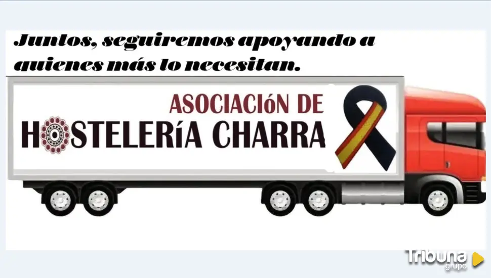  La Asociación de Hostelería Charra envía un convoy de ayuda a Valencia 