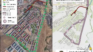 Corte de tráfico de la calle Cordel de Merinas de Vistahermosa el lunes y durante cuatro meses 