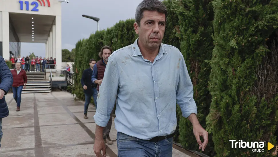 Mazón acusa a Ribera de mentir: "Tengo un SMS y puede que alguna llamada perdida pero siempre a partir de las 8"